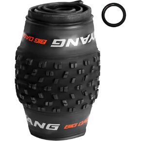 Himiway 26" Mountain Bike Tires 26×4 Replacement Bike Tire Compatible with Most 26 x 4.0 Road Mountain MTB Hybrid Electric Bike Bicycle Tires and Tubes, Black 1 Pack in Kuwait