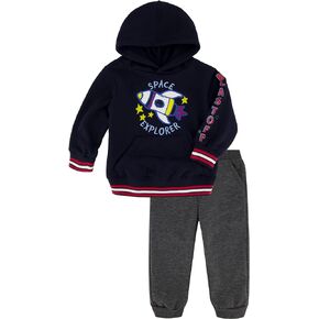 Kids Headquarters Boys' 2 Pieces Hooded Jog Set