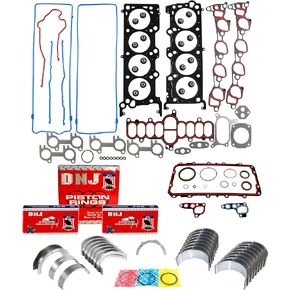 DNJ RRK4167 Engine Re-Ring Kit for 1997-1999 / Ford/F-150/4.6L / SOHC / V8 / Cu.281 / Vin W