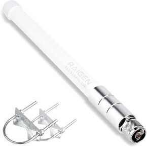 RAIGEN Lightning Arrestor for N-Type Male to N-Type Female Antennas Surge Protector 50 Ohm Coaxial with 90V Gas Tube