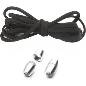 FADTOP Elastic No Tie Shoe Laces Shoe Strings For Sneakers Convenient Athletic Shoelaces For Kids