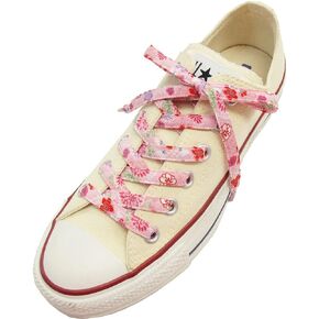 Japanese Chirimen Shoelaces for Sneakers 117cm 46inch (Pink)