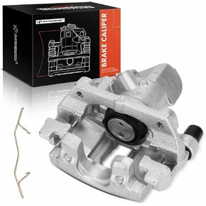 A-Premium Disc Brake Caliper Assembly with Bracket Compatible with Select Ford and Mazda Models - C-Max 2013-2018, Escape 2013-2016, 3, 3 Sport - Rear Left and Right, Driver and Passenger Side