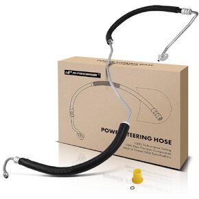 A-Premium Power Steering Pressure Hose Line Assembly Compatible with Ford F-250 F-350 F-450 F-550 Super Duty 2011-2016 V8 6.7L Pump To Hydroboost