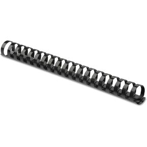 Fellowes Plastic Comb Bindings, 1.5 Inches, 340-Sheet Capacity, Black, 10 per Pack (52066)