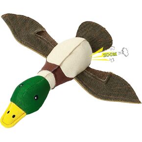 IOKHEIRA Dog Plush Toys Squeaky Octopus Dog Toys Soft Chew Toys For Dog Teething And Playing Suitable For Small, Medium, Large Dogs (Cyan-blue, Duck)