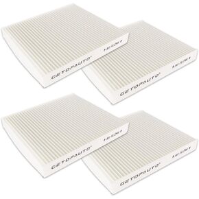 GETOPAUTO PA30093 cabin air filter Compatible with Kenworth T-680 T-880 Peterbilt 567 579 Replace X1987001 PA30093 PA4405 CAF1815P(set of 4)