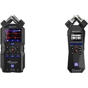 Zoom H4essential 4-Track & H1essential Stereo Handy Recorders (2024 Models) Bundle