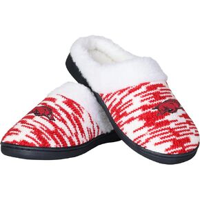 FOCO Women's Sherpa Lined Colorblend Cup Sole Slippers