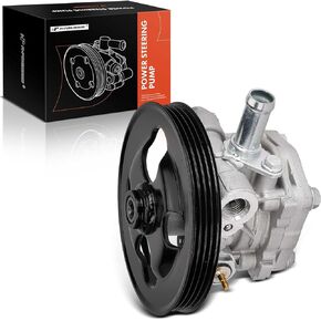 A-Premium Power Steering Pump, with Pulley, Compatible with Chevrolet Tracker 2001-2004, Suzuki Grand Vitara 1999-2005, XL-7 2002-2006, 2.5L 2.7L, Replace # 49100-52D00, 49100-65D30