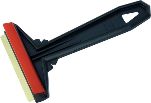Ice Scraper for Car Ice Scraper Brass Blade Ice Scrapers for Car Windshield Frost Wipe Scraper Snow Scraper for Car Original Murska from Europe Winter Goods (L&P A054 Black Red) in Saudi Arabia