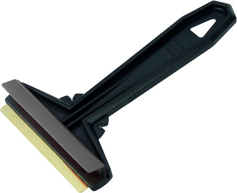Ice Scraper for Car Ice Scraper Brass Blade Ice Scrapers for Car Windshield Frost Wipe Scraper Snow Scraper for Car Original Murska from Europe Winter Goods (L&P A054 Black Red) in Saudi Arabia