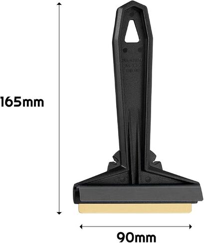 Ice Scraper for Car Ice Scraper Brass Blade Ice Scrapers for Car Windshield Frost Wipe Scraper Snow Scraper for Car Original Murska from Europe Winter Goods (L&P A054 Black Red) in Saudi Arabia