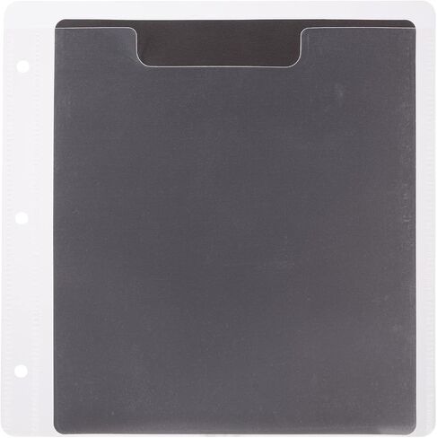 Vaessen Creative 4 Clear Storage Pockets with Magnetic Sheets to Organise and Store Cutting Dies, Embossing Folders, Embellishments and Other Craft Supplies, 7.8 x 7.8 inches in Saudi Arabia
