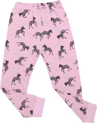 Qtake Fashion Girls Pajamas Toddler Pjs Set 100% Cotton Kids Sleepwear 2 Piece Child Clothes Size 2-12 Years in Saudi Arabia