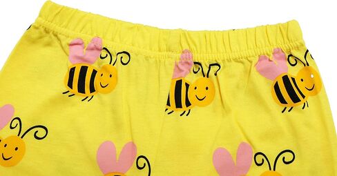 Qtake Fashion Girls Pajamas Toddler Pjs Set 100% Cotton Kids Sleepwear 2 Piece Child Clothes Size 2-12 Years in Saudi Arabia