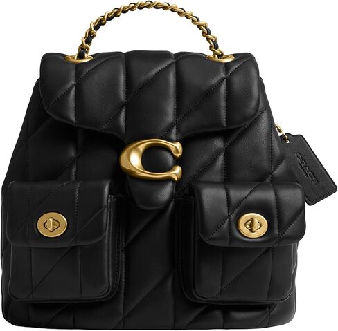 Coach Women's Tabby Backpack, Black, Large in Saudi Arabia