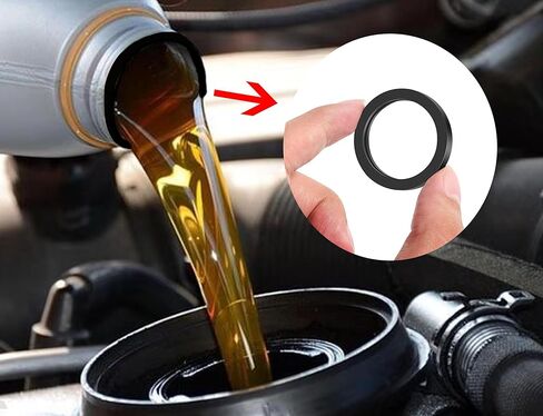 30 حزمة يمكن الغاز صنبور طوقا الأختام المطاط حلقة سوداء يمكن جوانات الوقود غسالة الأختام صنبور حلقات الختم استبدال طوقا الغاز، دائرة مستديرة in Kuwait