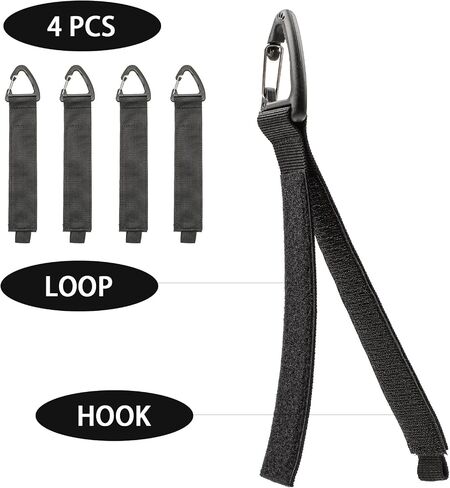 Extension Cord Hanger, 4 Pcs Extension Cord Organizer Cable Ties Strap Heavy Duty Hanger Organizer Triangle Buckle for Cables Rope Hose Tools in Saudi Arabia