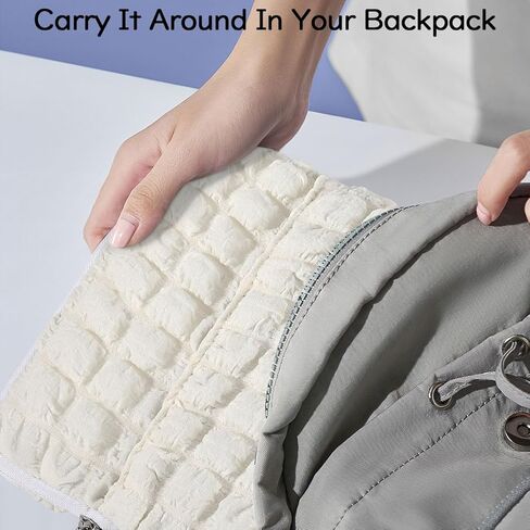 حقيبة كمبيوتر لوحي مقاس 9-11 بوصة من Dadanism لجهاز iPad 10th Gen 10.9 بوصة iPad Air 5/4، iPad 9/8/7th 10.2، iPad Air 11 بوصة iPad Pro، حقيبة حمل سحابية ذات مربعات الفقاعات مع جيب لجهاز Galaxy Tab A8/S9 FE /A9+، أرجواني in Kuwait