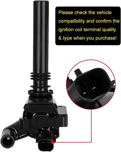 Ignition Coil Pack of 1 Replacement for 5.7L V8 Hemi - for 2005 Chrysler 300, 04-05 Dodge Durango, 2005 Dodge Magnum, 03-05 Dodge Ram, 2005 Je-ep Grand Cherokee Replaces# 56028394AB, UF378 in Saudi Arabia