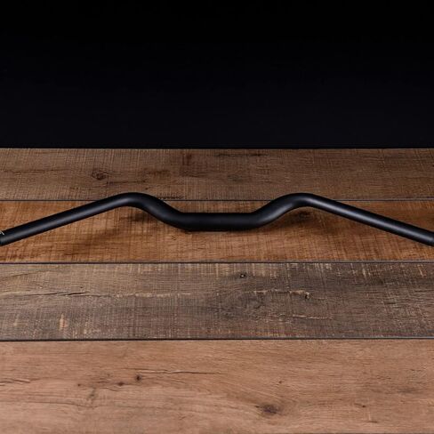 مقود الدراجة Satori NOIRETTE Plus من سبائك الألومنيوم مقاس 31.8 × 660 مم - 41 درجة للخلف - للرحلات والتجول والمدينة والتنقل والدراجات الرجعية الحضرية - شكل شارب عريض جدًا على شكل حرف M هولندي in Kuwait