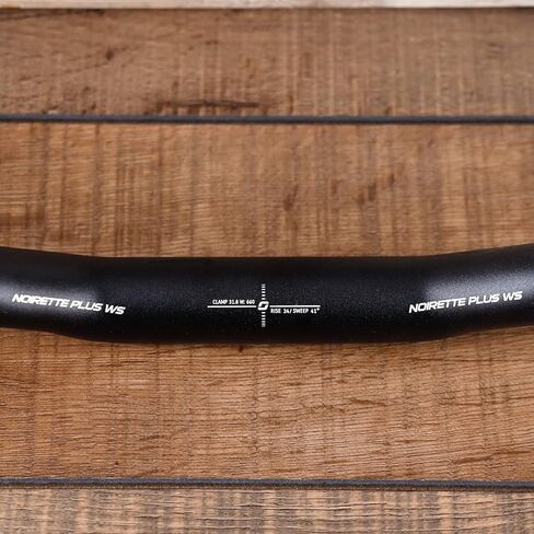 مقود الدراجة Satori NOIRETTE Plus من سبائك الألومنيوم مقاس 31.8 × 660 مم - 41 درجة للخلف - للرحلات والتجول والمدينة والتنقل والدراجات الرجعية الحضرية - شكل شارب عريض جدًا على شكل حرف M هولندي in Kuwait