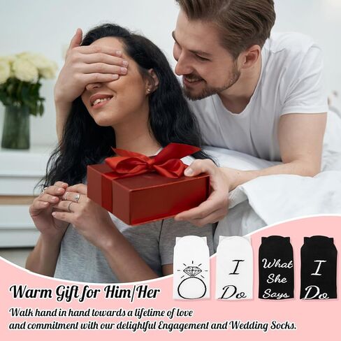 هدايا الخطوبة من Melonva للأزواج، هدايا له ولها، جوارب العروس، جوارب الزفاف، هدايا الزفاف للعروس والعريس، العروس لتكون هدايا in Kuwait
