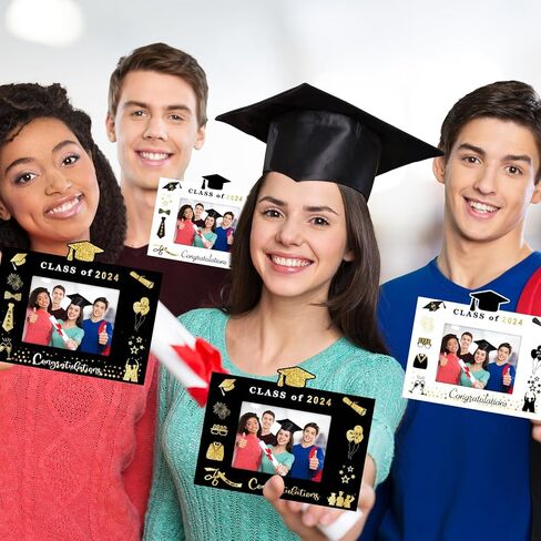 kedaijin 24 مجموعة من إطارات صور التخرج لرياض الأطفال إطار صور التخرج الأول 2024 هدايا التخرج لمرحلة ما قبل المدرسة للأطفال الأطفال تهانينا لحفل التخرج في مرحلة ما قبل المدرسة in Kuwait