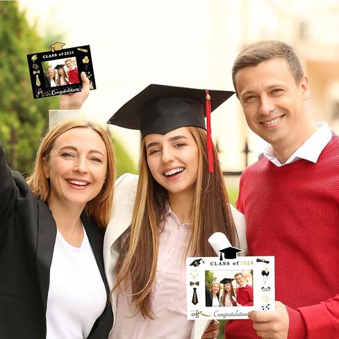 kedaijin 24 مجموعة من إطارات صور التخرج لرياض الأطفال إطار صور التخرج الأول 2024 هدايا التخرج لمرحلة ما قبل المدرسة للأطفال الأطفال تهانينا لحفل التخرج في مرحلة ما قبل المدرسة in Kuwait