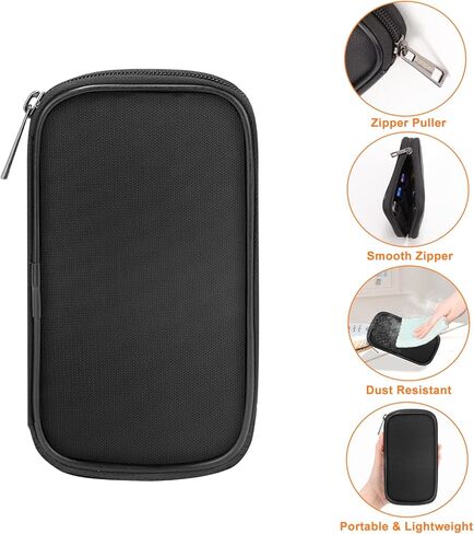 حافظة محرك فلاش مقاومة للحريق من BALAPERI (الحافظة فقط)، حافظة تخزين USB مقاومة للماء، حامل محرك فلاش USB من مادة ناعمة، حقيبة تنظيم إلكترونية محمولة لمحرك فلاش USB، محرك الإبهام، عصا الذاكرة in Kuwait