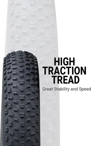 Himiway 26" Mountain Bike Tires 26×4 Replacement Bike Tire Compatible with Most 26 x 4.0 Road Mountain MTB Hybrid Electric Bike Bicycle Tires and Tubes, Black 1 Pack in Kuwait