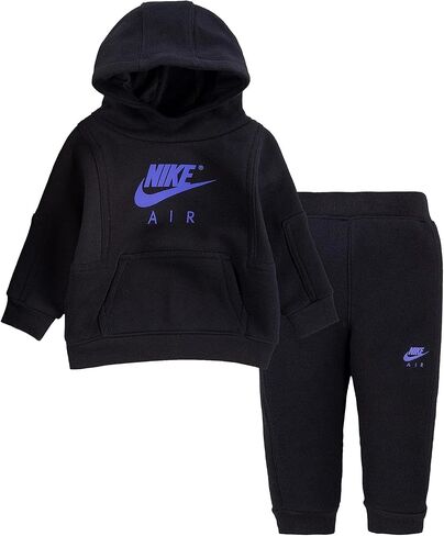 Nike Boy's Air Pullover Pants Set (Little Kids) Black 7 Little Kid in Saudi Arabia