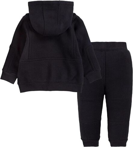 Nike Boy's Air Pullover Pants Set (Little Kids) Black 7 Little Kid in Saudi Arabia