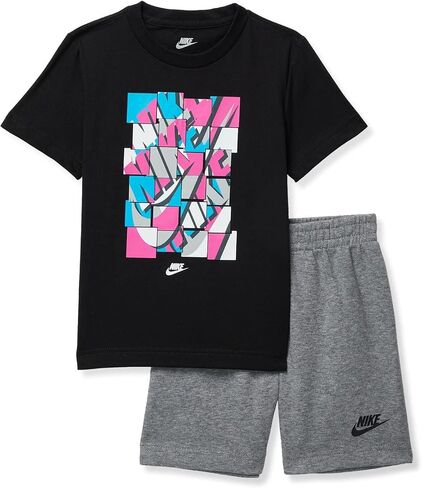 Nike Baby Boy's Sportswear Tee and Shorts Set (Toddler) in Saudi Arabia
