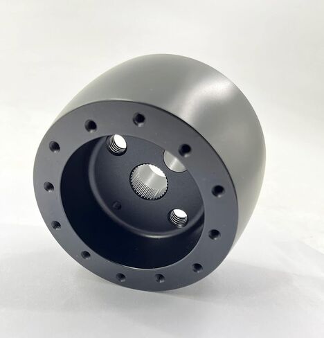 6 Hole 6 Bolt Steering Wheel Hub Adapter Aftermarket for SAAS MOMO Nardi pattern (Chrome) in Saudi Arabia