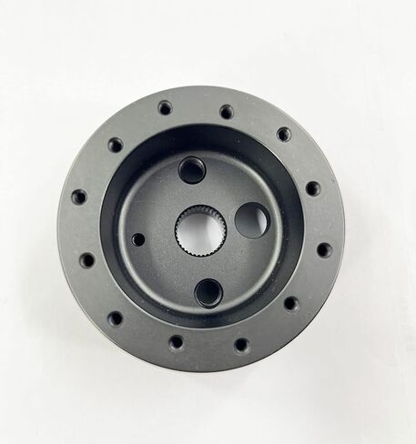 6 Hole 6 Bolt Steering Wheel Hub Adapter Aftermarket for SAAS MOMO Nardi pattern (Chrome) in Saudi Arabia
