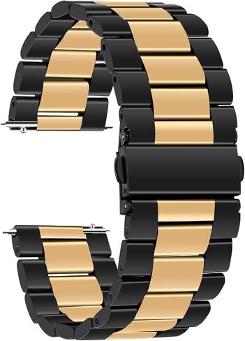 Universal Stainless Steel Watch Band Replacement Quick Release Metal Watch Straps for Men 18mm 20mm 22mm in Saudi Arabia