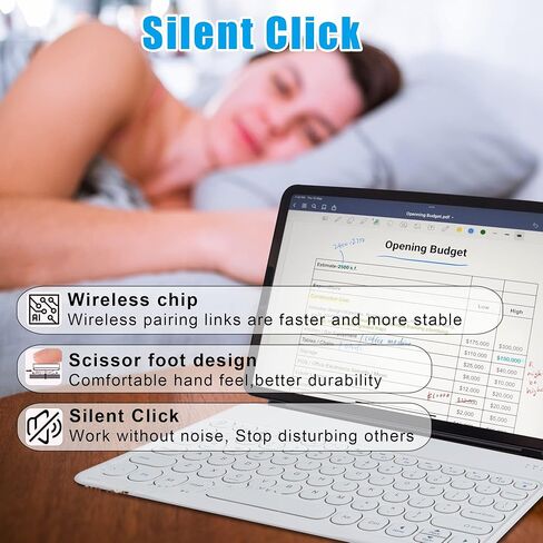 Bluetooth Wireless Keyboard and Mouse Combo-Rechargeable Mini Cute Typewriter Wireless Mouse and Keyboard-Portable Retro Ultra-Slim Keyboard Mouse Set for iOS Windows Android PC Smartphone Laptop in Saudi Arabia