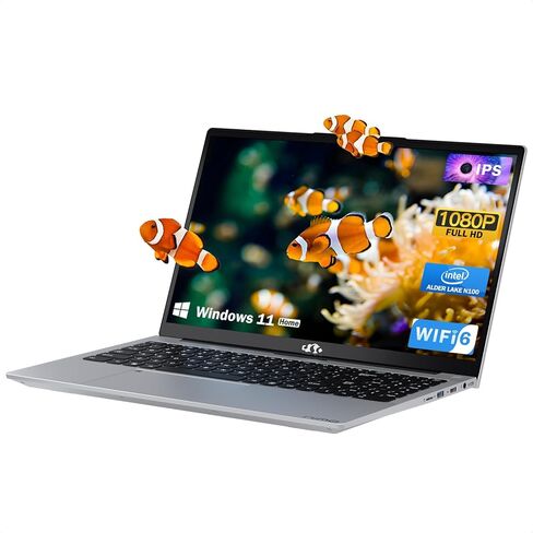 لاب توب 15.6 بوصة، ويندوز 11، معالج بنتيوم رباعي النواة، N100 (Beat I3 1115G4)، 8 جيجا DDR4 1 تيرابايت SSD، شاشة 1080 بكسل، واي فاي 6، BT5.2، USB3.0، Type_C، كمبيوتر محمول خفيف مع كاميرا ويب، لوحة مفاتيح رقمية in Kuwait
