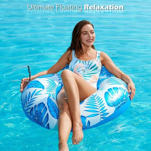 كرسي جيسونويل القابل للنفخ لحمام السباحة - صالة كرسي عائمة لحمام السباحة وحفلات حمام السباحة وكرسي الماء يطفو على حمام السباحة ولعبة السباحة والحفلات العائمة وألعاب البحيرة العائمة للأطفال والكبار in Kuwait