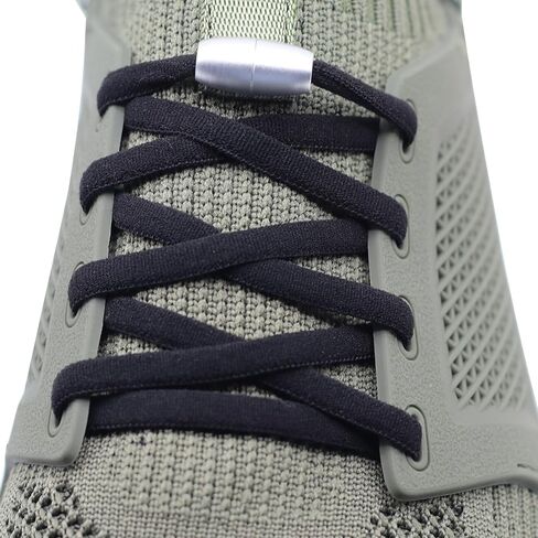 FADTOP Elastic No Tie Shoe Laces Shoe Strings For Sneakers Convenient Athletic Shoelaces For Kids in Saudi Arabia