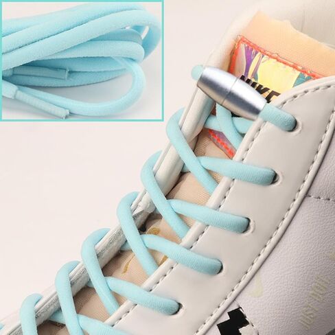 FADTOP Elastic No Tie Shoe Laces Shoe Strings For Sneakers Convenient Athletic Shoelaces For Kids in Saudi Arabia