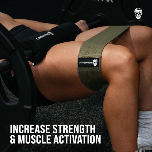 Hip Bands for Booty Workouts | Non Slip Fabric Band Set with 3 Levels - Resistance Bands for Legs & Hip - for Men & Women in Saudi Arabia