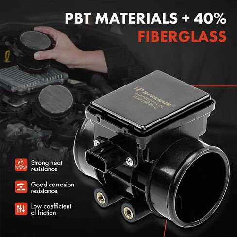 A-Premium Mass Air Flow Sensor Meter [3-Pins] Compatible with Ford Aspire 1994-1997 & Mazda Protege 1995-1998, L4 1.3L 1.5L, Replace# B3H713215, E5T511716Y14 in Saudi Arabia