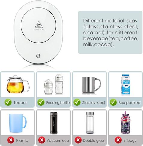 Coffee Mug Warmer, Fast Heating Electric Mug Warmer for Office Desk Use, Coffee Mug Warmer for Coffee, Beverage, Milk and Tea in Saudi Arabia