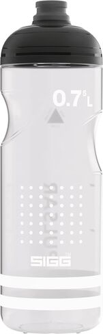 SIGG - Soft Bike Water Bottle - Pulsar Transparent White - Squeezable - Dishwasher Safe - Lightweight - Leakproof - BPA Free - White 25 Oz in Saudi Arabia