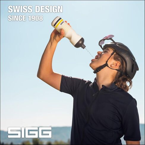 SIGG - Soft Bike Water Bottle - Pulsar Transparent White - Squeezable - Dishwasher Safe - Lightweight - Leakproof - BPA Free - White 25 Oz in Saudi Arabia