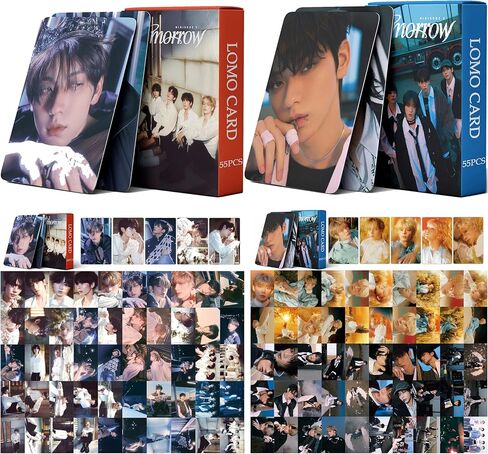 Generic 2Boxes/110Pcs Photo Card Set for TXT-New Album Minisode 3: TOMORROW LOMO Card Photocards Merchandise Gift for Fans Collection Decorations in Saudi Arabia