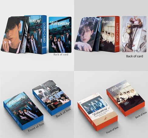Generic 2Boxes/110Pcs Photo Card Set for TXT-New Album Minisode 3: TOMORROW LOMO Card Photocards Merchandise Gift for Fans Collection Decorations in Saudi Arabia